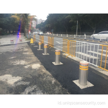 Hidraulik Rising Bollard penghalang tonggak hidrolik